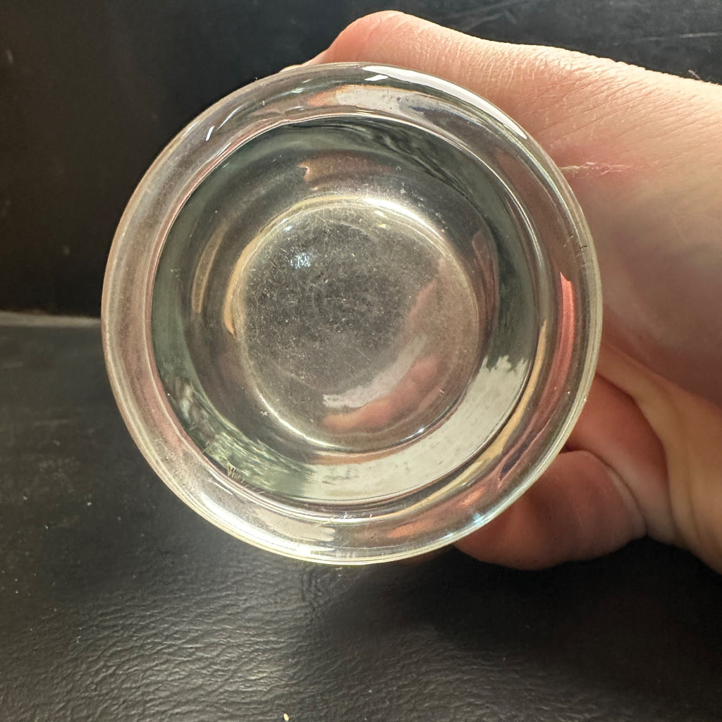 Vintage Canada Dry Ginger Ale Soda Fountain Glass Cup Footed Fountain Fresh