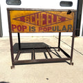 RARE Vintage 1920s Soda Pop Cooler Ice Box Wm Scheele & Sons Fort Wayne Indiana