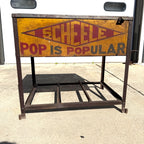 RARE Vintage 1920s Soda Pop Cooler Ice Box Wm Scheele & Sons Fort Wayne Indiana
