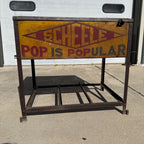 RARE Vintage 1920s Soda Pop Cooler Ice Box Wm Scheele & Sons Fort Wayne Indiana