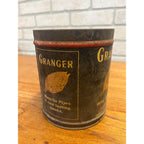 Vintage Granger Pipe Tobacco Tin Can Rough Cut Liggett & Myers Co. - No Lid