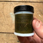 Vintage Wilsons PLYO Ointment Milk Glass Drug Store Pharmacy Jar Tampa FL