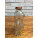 Vintage Glass Syrup Piggy Bank Fred Fear & Co. Brooklyn Bottle Jar Advertising