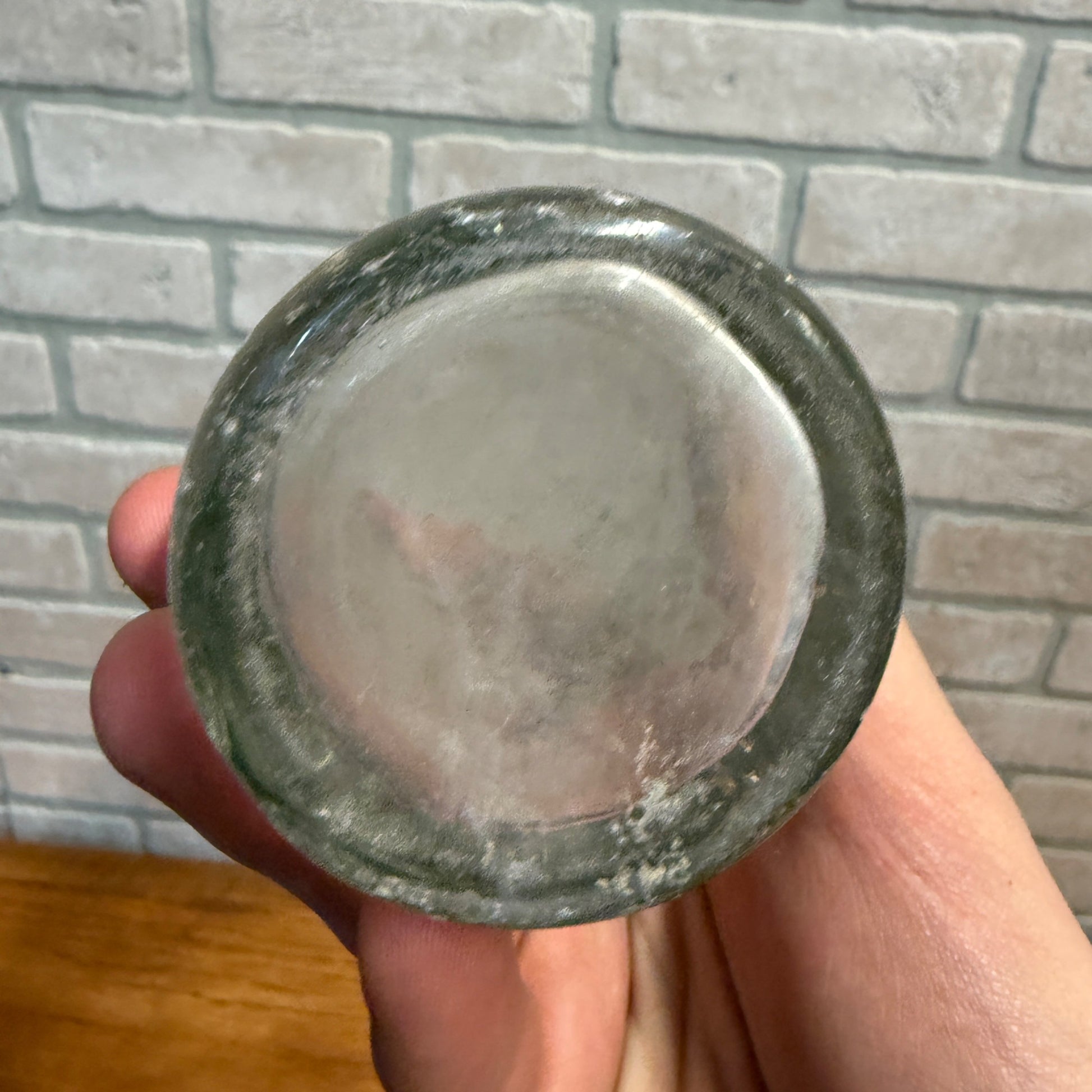 Vintage Wm. Warden Clear Embossed Soda Bottle Campbellsport Wisconsin 7oz WI Wis