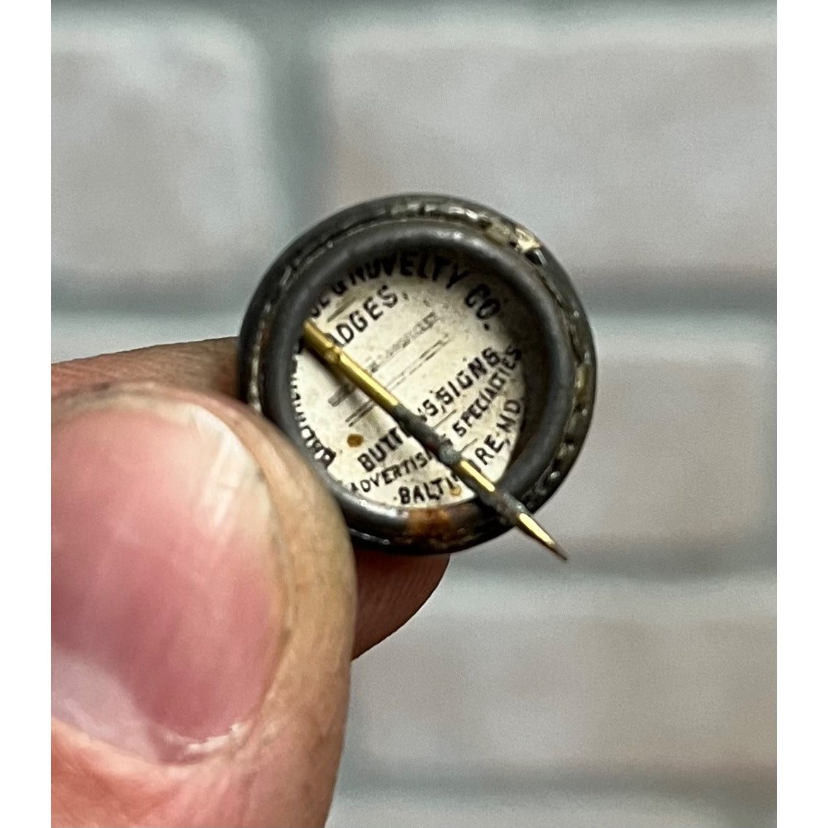 RARE Charles H. Weisse For Congress Wisconsin WI Photo Campaign Pin Pinback Button