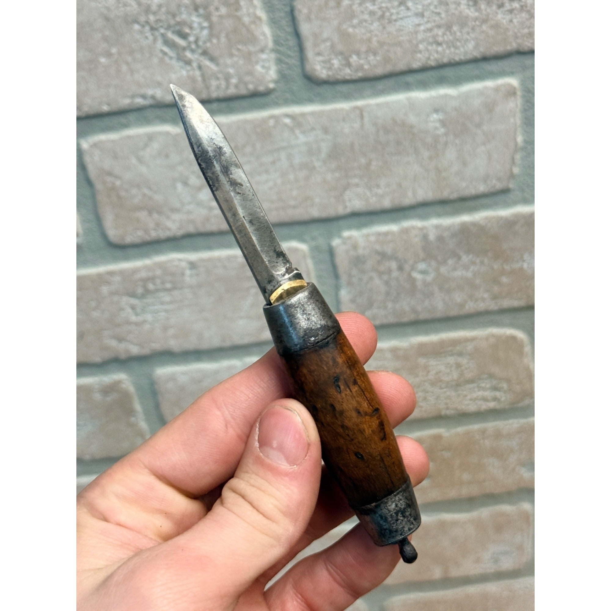 Antique Eskilstuna Sweden Barrel Pocket Knife A.J. Westersson 1889-1905 - Works