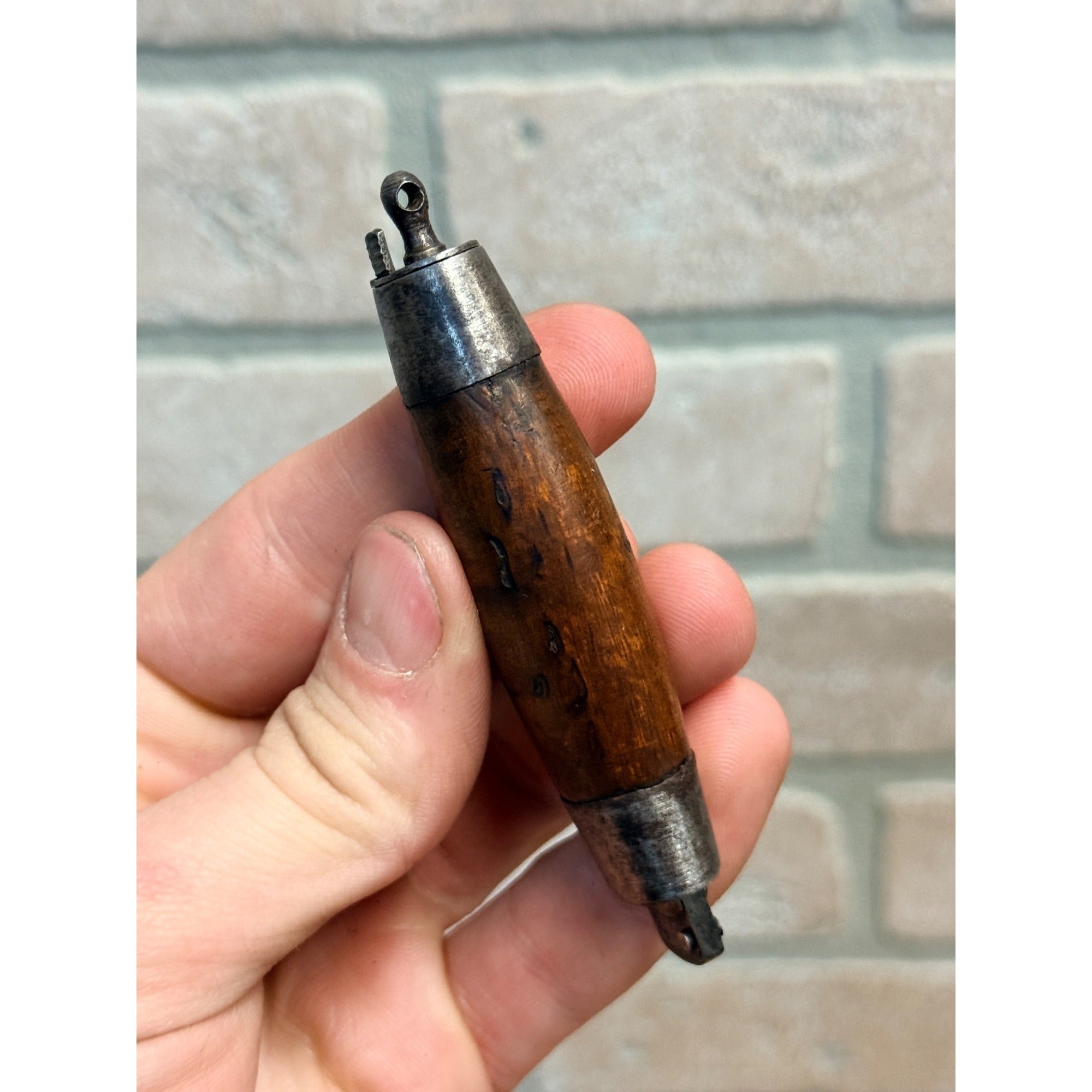 Antique Eskilstuna Sweden Barrel Pocket Knife A.J. Westersson 1889-1905 - Works