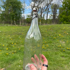 Antique Everett Club Bottling Co Massachusetts Mass 1 Pint 12 Oz Soda Bottle W/ Stopper