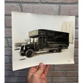 Vintage Original 1920s Mack BC Truck Factory Promo Photograph Audubon Moving NY