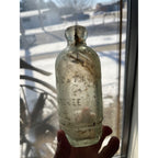 John Graf Milwaukee Wisconsin Blob Top Soda Bottle Hutchinson Hutch WI Wis