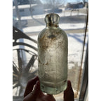 John Graf Milwaukee Wisconsin Blob Top Soda Bottle Hutchinson Hutch WI Wis