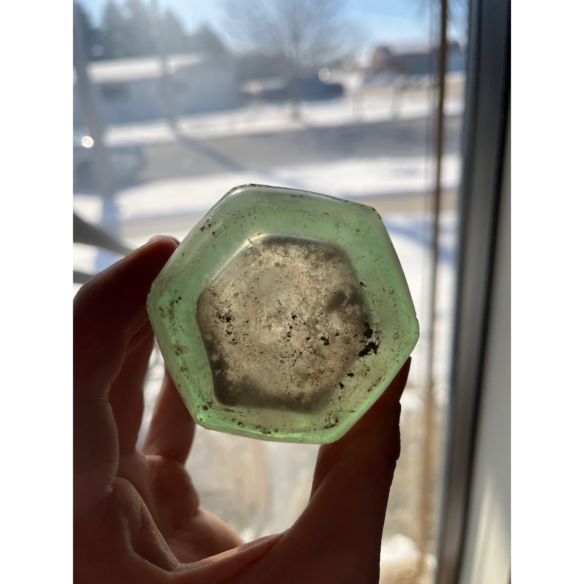 John Graf Milwaukee Wisconsin Blob Top Soda Bottle Hutchinson Hutch WI Wis