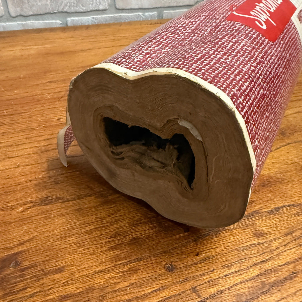 Vintage Supreme Bread Paper Wax Roll General Store Wrapping Paper Advertising