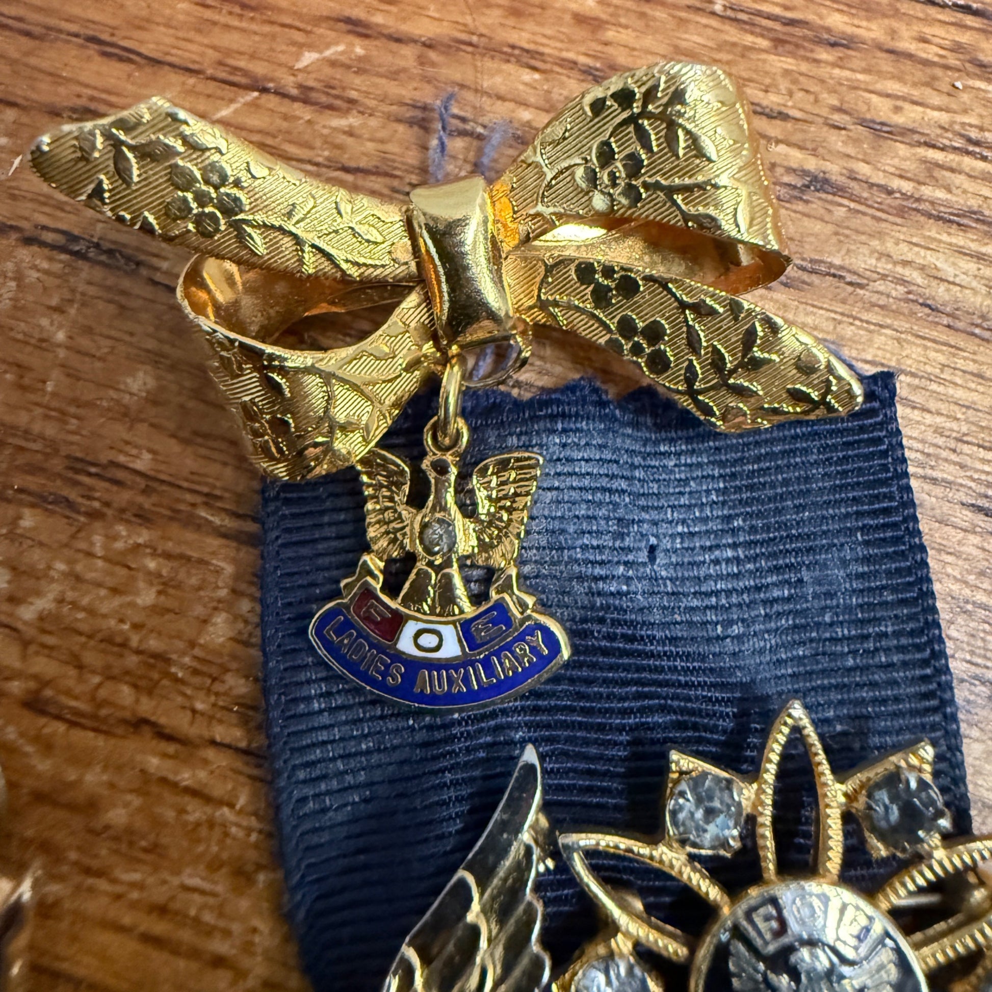 Huge Lot Ladies Auxiliary FOE Fraternal Order Eagles Hat Pins Pinbacks Lapels