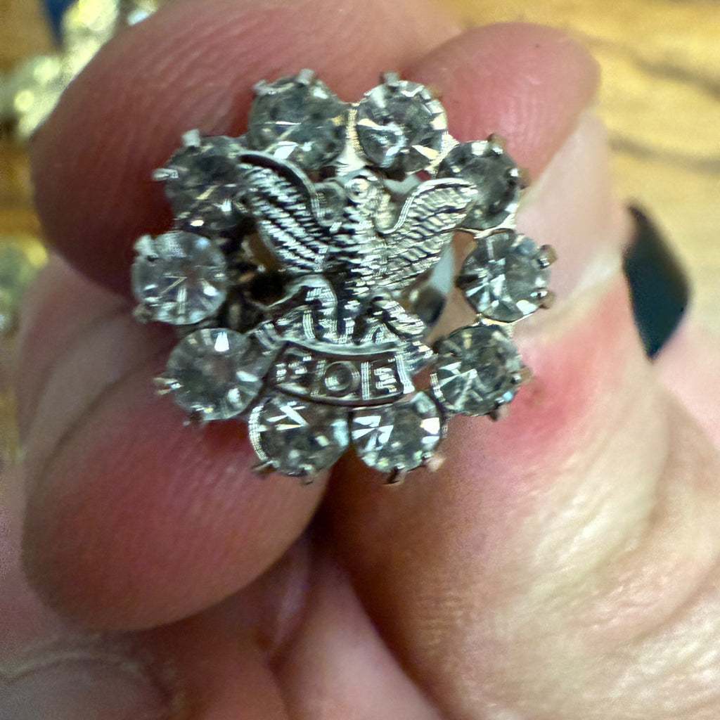 Huge Lot Ladies Auxiliary FOE Fraternal Order Eagles Hat Pins Pinbacks Lapels