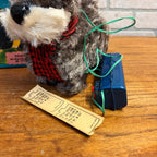 Vintage 1950's Battery Operated SCOTCH WATCH Lighted Eyes Dog Toy W/ Box