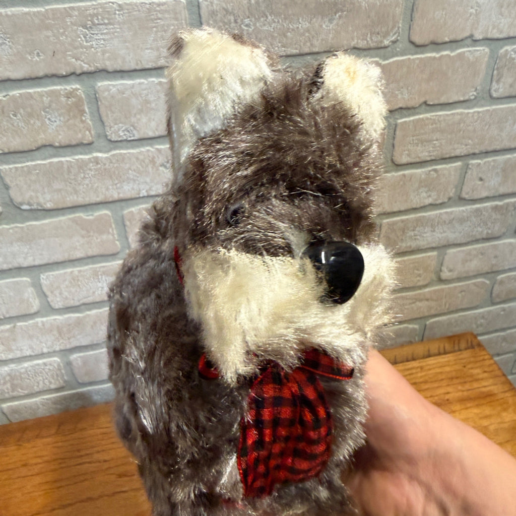 Vintage 1950's Battery Operated SCOTCH WATCH Lighted Eyes Dog Toy W/ Box