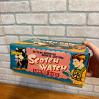 Vintage 1950's Battery Operated SCOTCH WATCH Lighted Eyes Dog Toy W/ Box
