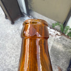 1910s Milwaukee Waukesha Brew Co Beer Bottle Yellow Light Amber Wisconsin Brewery