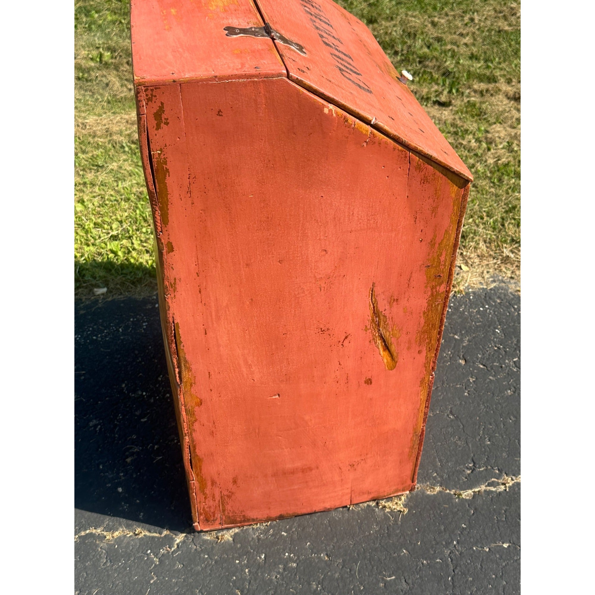 Antique Primitive Early 1900s Superior & Co Coffee General Store Bin Box