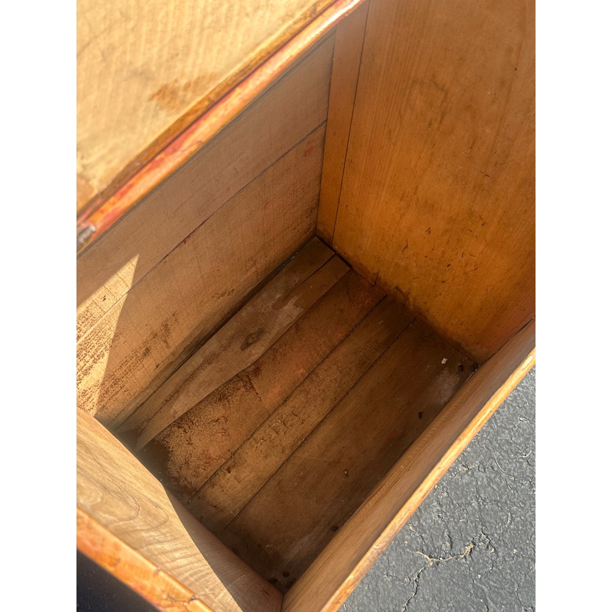 Antique Primitive Early 1900s Superior & Co Coffee General Store Bin Box