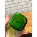 Vintage St. Croix Drug Co Green Apothecary Glass Jar Label Stillwater Minnesota