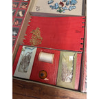 Vintage Children's Charm Craft Kit Jewelry Making Set Walco Bead Co. New York, NY 1952