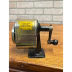 Vintage Automatic Pencil Sharpener Spengler Loomis Mfg Co Chicago Early Metal
