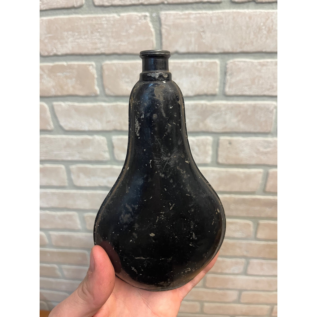 Antique 19th c. Civil War Period Hazard Powder Co Gunpowder Black Powder Flask
