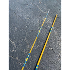 Vintage 1970s Fenwick Yellow Fiberglass Fly Rod Model FL112-9 -- RARE 9ft 4in