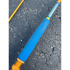Vintage 1970s Fenwick Yellow Fiberglass Fly Rod Model FL112-9 -- RARE 9ft 4in
