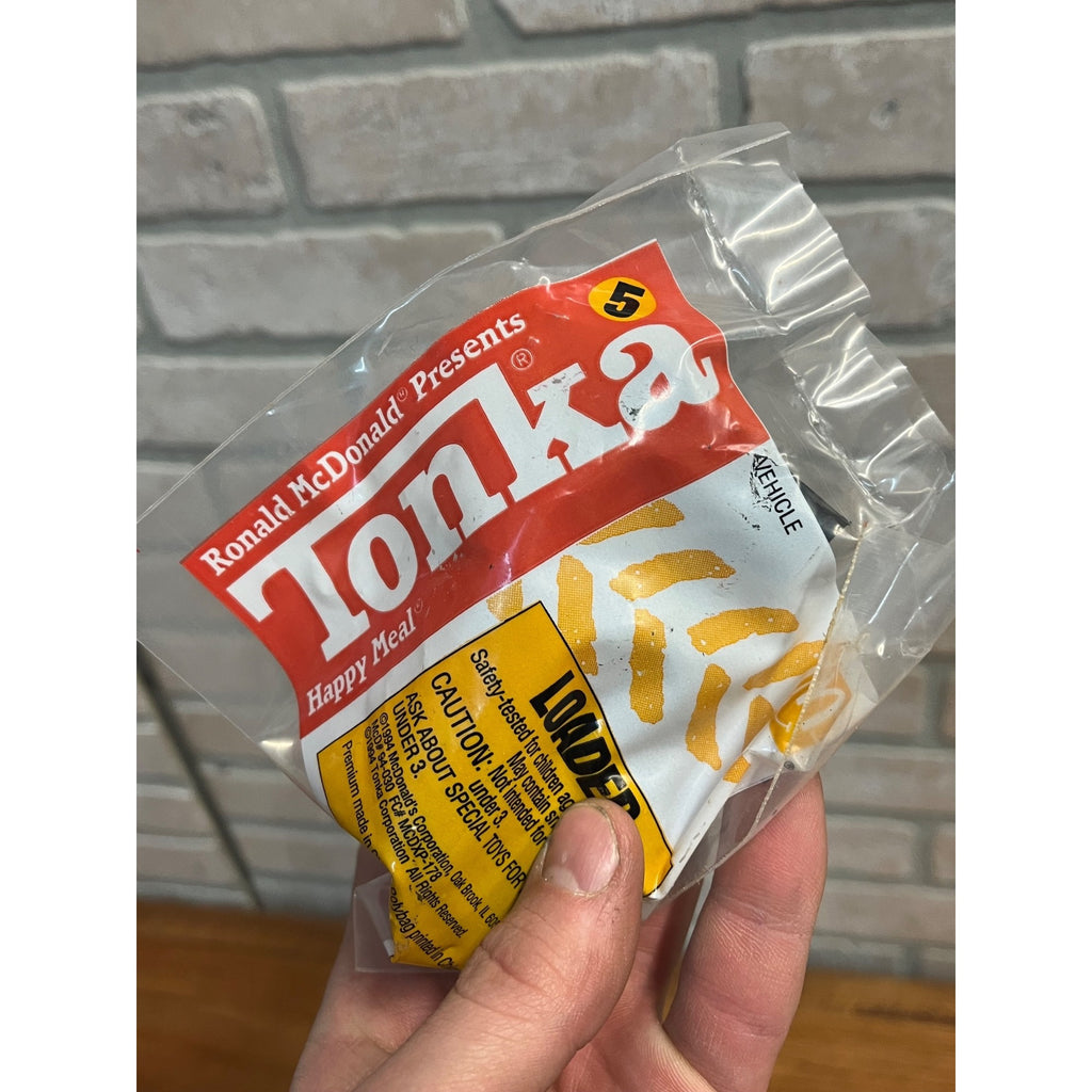 McDonalds Happy Meal Tonka Trucks - LOT OF 4 - Vintage Toys - 1992 Sealed & New