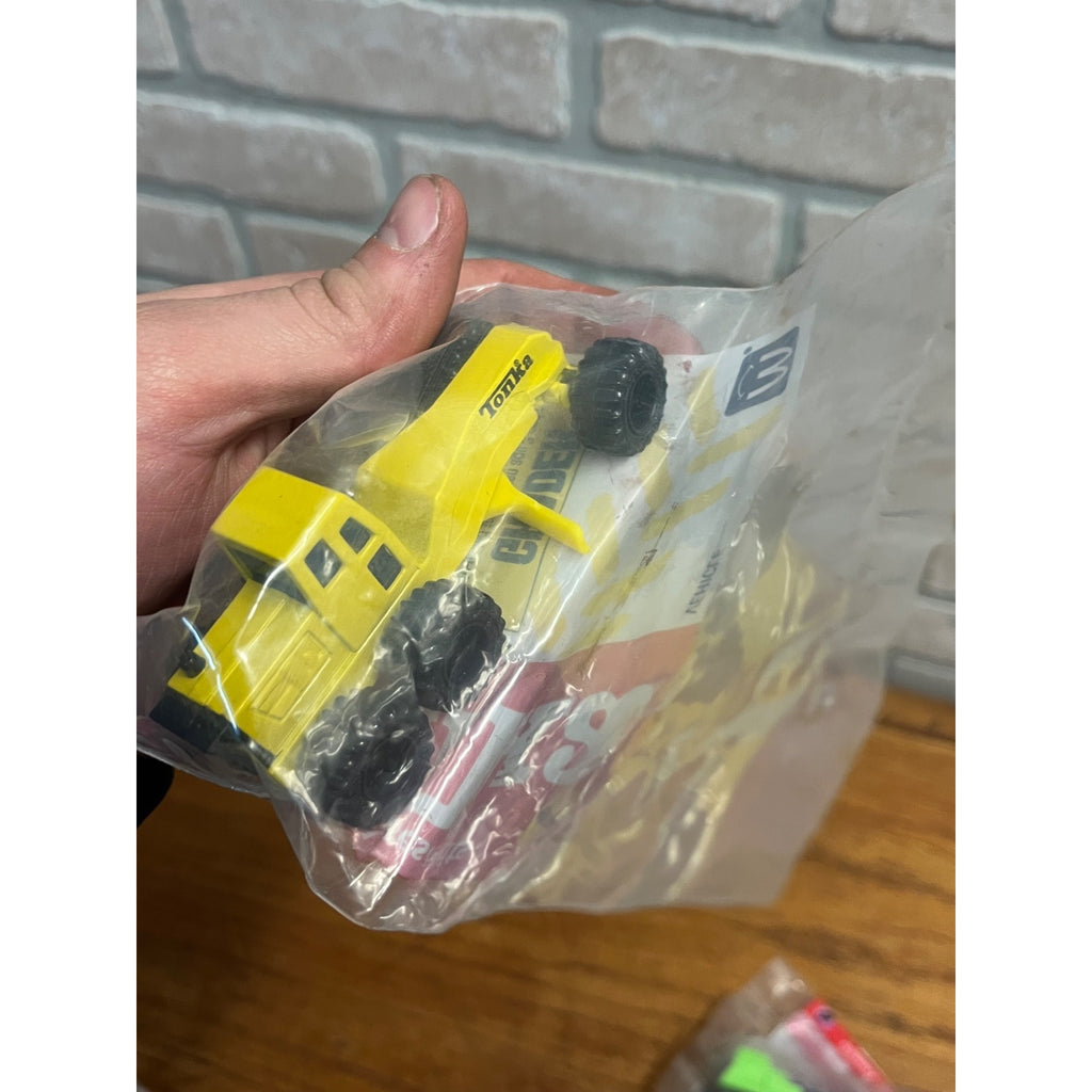 McDonalds Happy Meal Tonka Trucks - LOT OF 4 - Vintage Toys - 1992 Sealed & New
