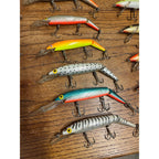24 Vintage Rapala Rebel Smithwick Fishing Lures Husky Rogue Fastrac Spoonbill