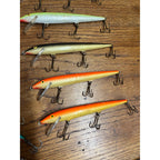 24 Vintage Rapala Rebel Smithwick Fishing Lures Husky Rogue Fastrac Spoonbill