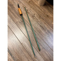 Vintage South Bend Stream-Eze Model #35 Glass Long Bow USA Collapsible Green