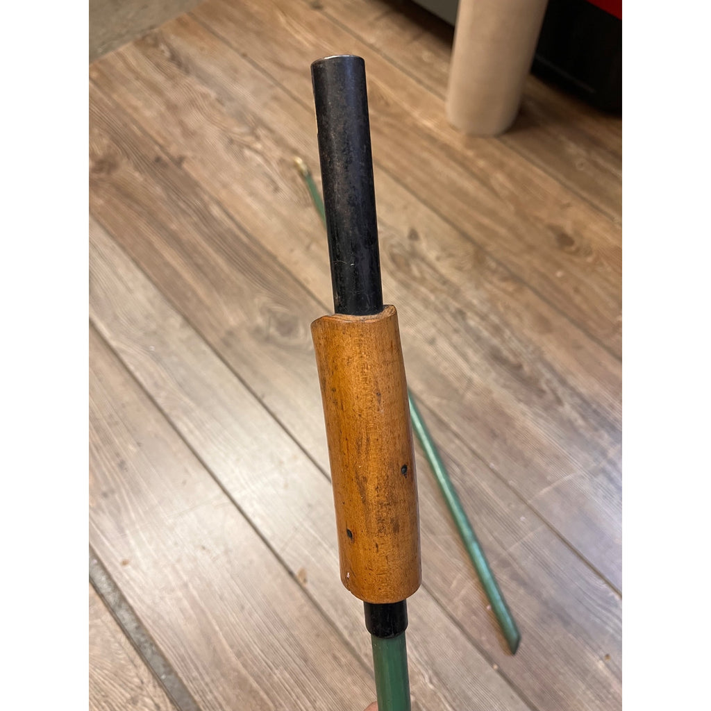 Vintage South Bend Stream-Eze Model #35 Glass Long Bow USA Collapsible Green