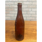 Pre-Pro Pittsburgh Brewing Co. Beer Bottle 12oz Amber Brown Embossed PA