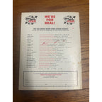 1982 Badgerland 150 Mile Stock Car Race Championship Souvenir Program Wisconsin