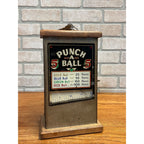 Vintage 1939 Genco “Punch A Ball” Coin-Op Trade Stimulator 5-Cent Tabletop