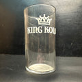 King Kola Soda Pop Fountain Drink Glass 4 1/4" Crown Libby
