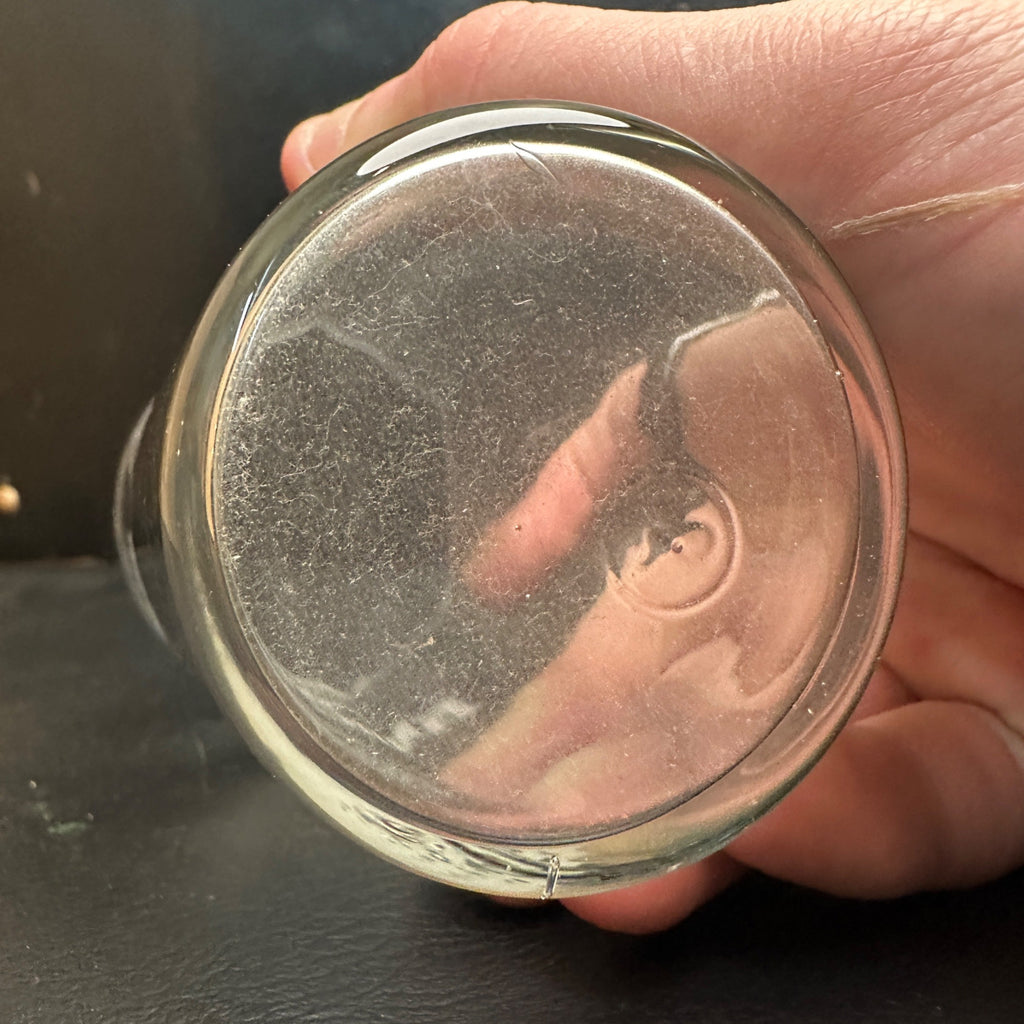 King Kola Soda Pop Fountain Drink Glass 4 1/4" Crown Libby