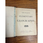 The Eclectic Elementary Geography Antique School Text Book 1883 - American Book Co.