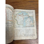 The Eclectic Elementary Geography Antique School Text Book 1883 - American Book Co.