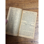 1932-33 Milwaukee Directory Street Guide Booklet Travel