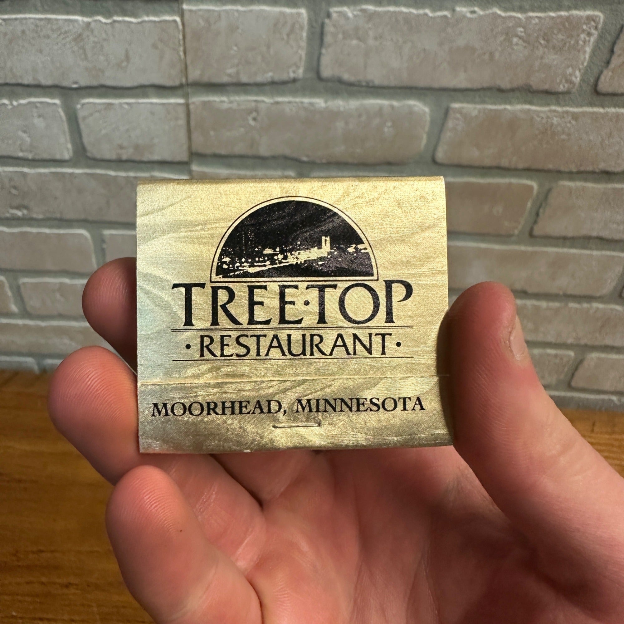 Treetop Restaurant Moorhead Minnesota Skol Room  Matchbook