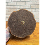 Vintage Walnut Tobacco 12pc Smoking Pipe Holder & Humidor Decatur Deco 1940s