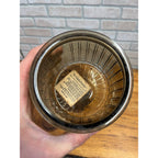 Vintage Walnut Tobacco 12pc Smoking Pipe Holder & Humidor Decatur Deco 1940s