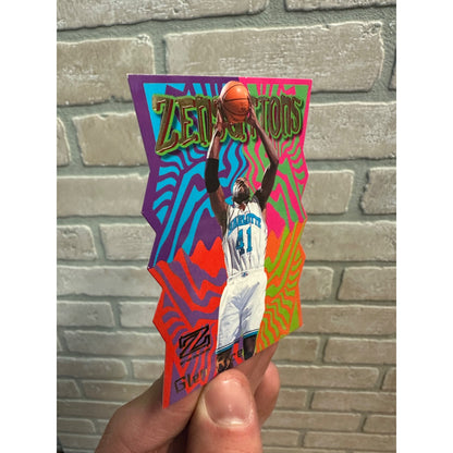 Glen Rice 1998 Skybox Z Force Zensations Die Cut Card # 15