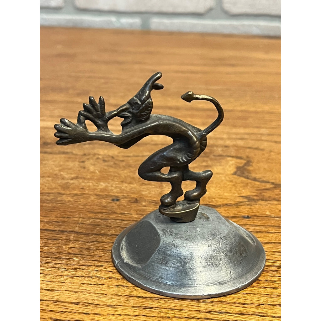 Vintage Speed Demon Devil Auto Mascot Radiator Hood Ornament Emblem British?